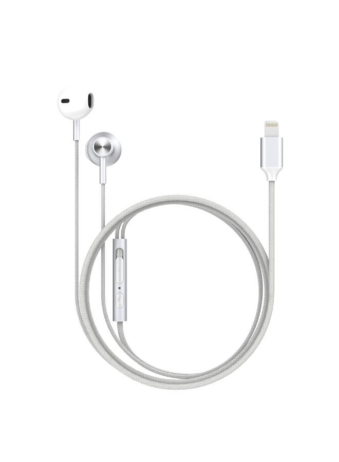 MYX BassX Lightning Wired Stereo Earphones | Ergonomic In-Ear Design | HD Sound with Deep Bass - Image 1